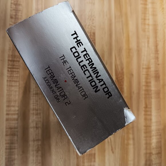 The Terminator Collection VHS T2 James Cameron Schwarzenegger Furlong  sci fi VG - Picture 7 of 9